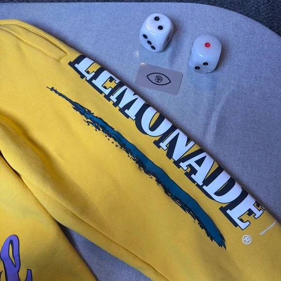 UNIQUE Lyrical Lemonade 2020 Joggers – Yellow – Size M